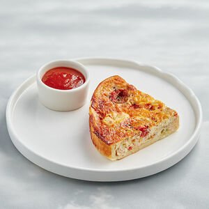 Киш с курицей и томатами порционный