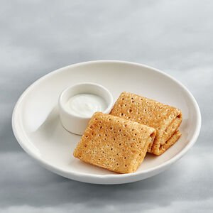 Блинчики с сыром и ветчиной